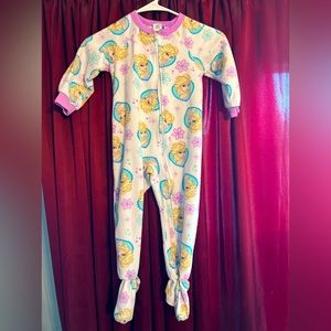 Disney Frozen Elsa Footed Pajamas Toddler